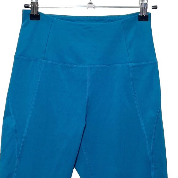 Girlfriend Collective High Waist Olympia Leggings Women’s Size Small Blue - Picture 3 of 13